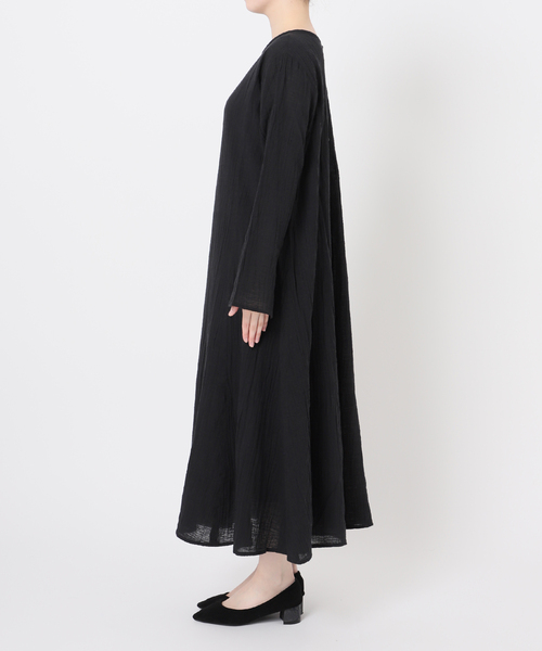 JOURNAL STANDARD relume(ジャーナルスタンダード レリューム)の「コットンクレープマーメイドワンピース2WAY(ワンピース・レディース・ベージュ/ブラック・FREE)」の21枚目の写真