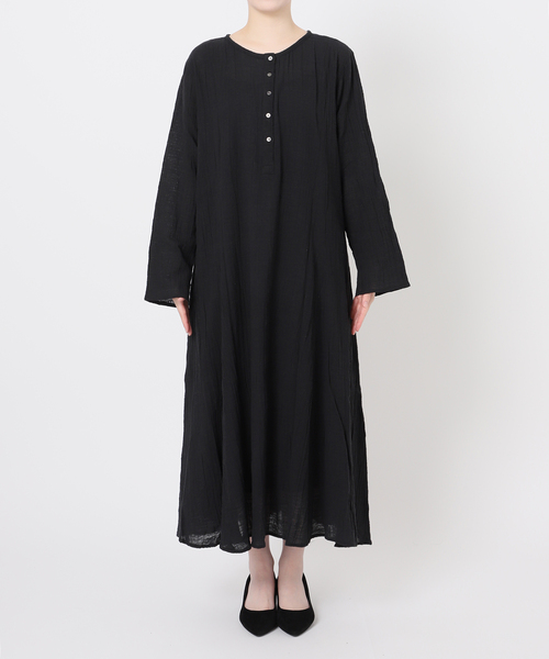 JOURNAL STANDARD relume(ジャーナルスタンダード レリューム)の「コットンクレープマーメイドワンピース2WAY(ワンピース・レディース・ベージュ/ブラック・FREE)」の19枚目の写真