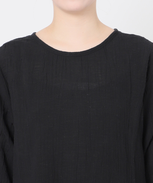 JOURNAL STANDARD relume(ジャーナルスタンダード レリューム)の「コットンクレープマーメイドワンピース2WAY(ワンピース・レディース・ベージュ/ブラック・FREE)」の18枚目の写真