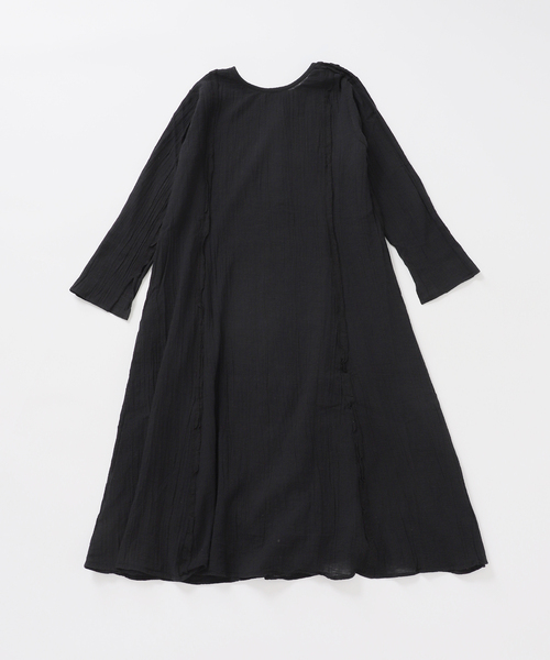 JOURNAL STANDARD relume(ジャーナルスタンダード レリューム)の「コットンクレープマーメイドワンピース2WAY(ワンピース・レディース・ベージュ/ブラック・FREE)」の11枚目の写真