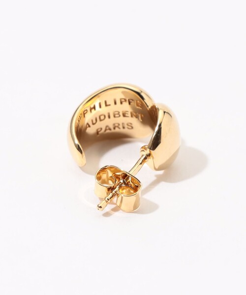 PHILIPPE AUDIBERT(フィリップ オーディベール)の「【別注】PHILIPPE AUDIBERT Mila ゴールドピアス(ピアス(両耳用)・レディース・ゴールド・FREE)」の4枚目の写真