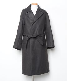 WYM チェスターコート 未使用タグあり SMOOTH HERRINGBONE MAXI OVER COAT（チェスターコート）｜WYM LIDNM