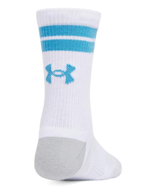 UNDER ARMOUR（アンダーアーマー）の「UAパフォーマンス テック クルー ソックス （3足セット）（トレーニング/KIDS）（ソックス/靴下・キッズ・ホワイト・XS/S）」の3枚目の写真