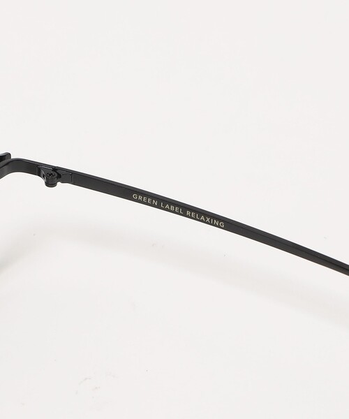 green label relaxing（グリーンレーベルリラクシング）の「マットブリッジ カラーレンズ / メガネ（メガネ・レディース・ブラウン/ブラック・FREE）」の9枚目の写真