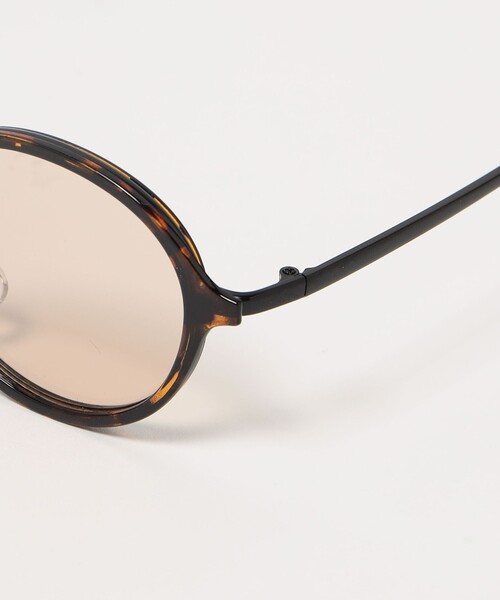 green label relaxing（グリーンレーベルリラクシング）の「マットブリッジ カラーレンズ / メガネ（メガネ・レディース・ブラウン/ブラック・FREE）」の15枚目の写真