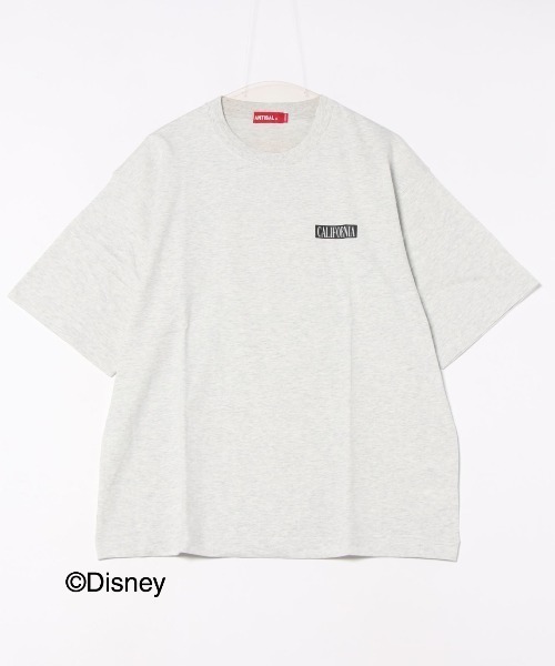 ANTIBAL(アンティバル)の「【ANTIBAL】ミッキーマウス”CALIFORNIA”プリント ショートスリーブTシャツ(Tシャツ/カットソー・メンズ・ホワイト/ホワイト系1/ブラック・2/3)」の3枚目の写真