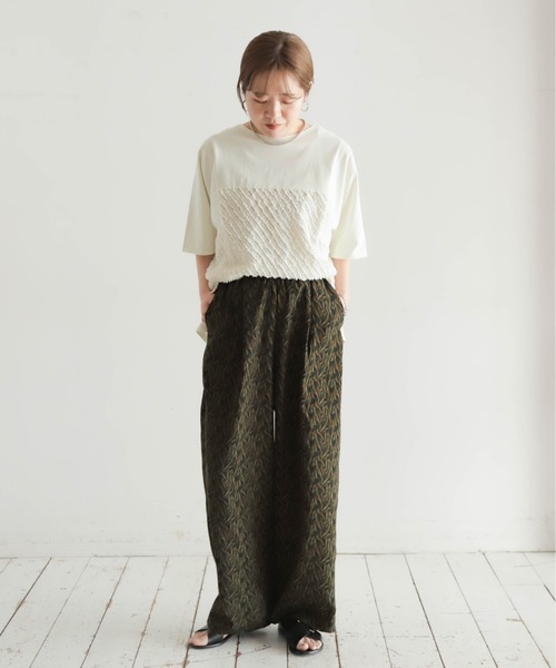 NOMBRE IMPAIR(ノンブルアンペール)の「カットJQコンビ 切替ドルマンP/O(Tシャツ/カットソー・レディース・ホワイト/ブラック・FREE)」の22枚目の写真