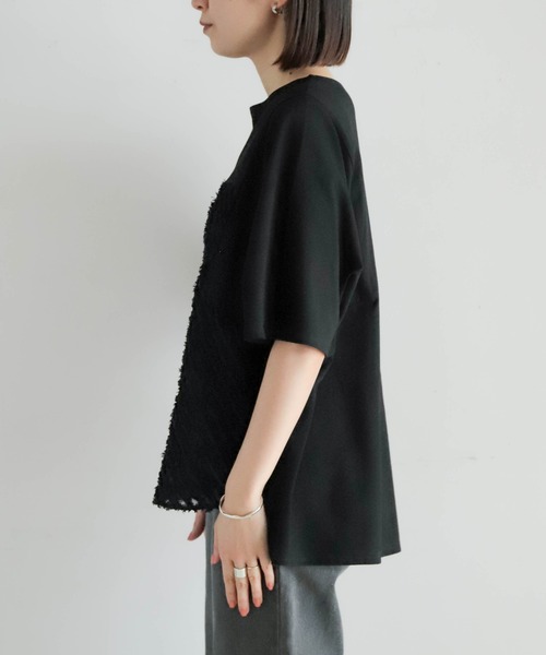（OUTLET）NOMBRE IMPAIR ノンブルアンペール カットJQコンビ 切替ドルマンプルオーバー 08-229-5 楽天市場】NOMBRE IMPAIR ノンブルアンペール カットJQコンビ