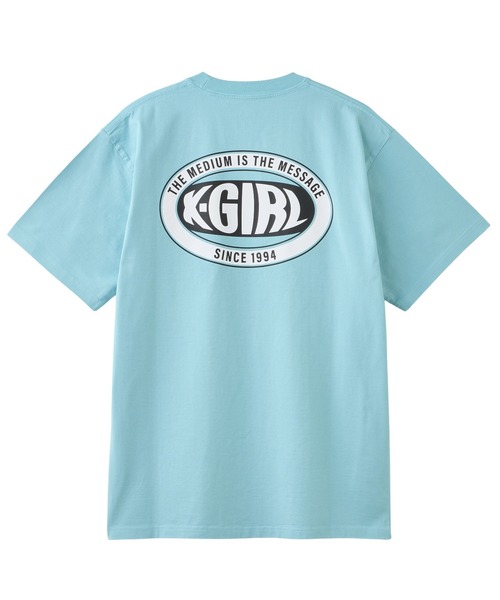 Tシャツ・カットソー OVAL LOGO T-SHIRT セール】OVAL LOGO S/S TEE（Tシャツ/カットソー）｜X-girl