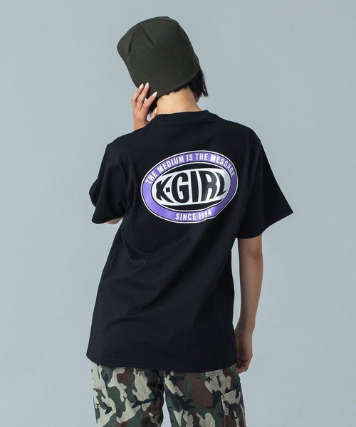 Tシャツ・カットソー OVAL LOGO T-SHIRT セール】OVAL LOGO S/S TEE（Tシャツ/カットソー）｜X-girl