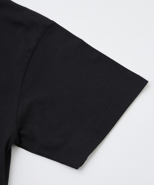 X-girl(エックスガール)の「OVAL LOGO S/S TEE(Tシャツ/カットソー・レディース・ライトブルー/ブラック/ホワイト・S/M/L)」の11枚目の写真