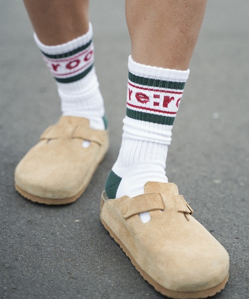 ロゴラインソックス（ソックス/靴下）｜#Re:room（リルーム）の