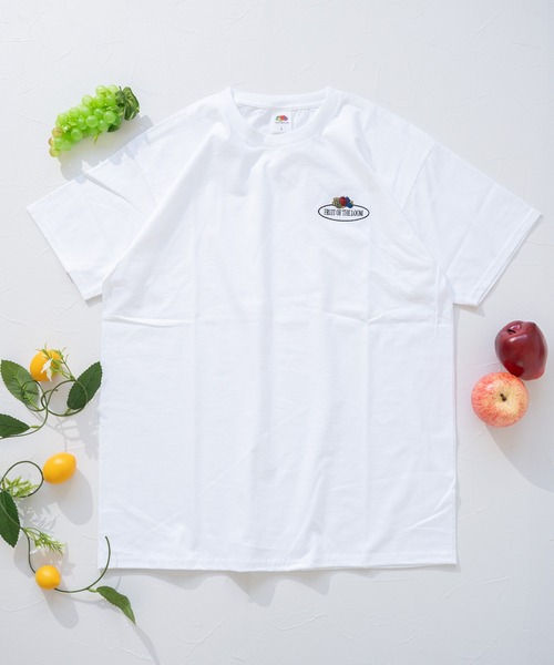 FRUIT OF THE LOOM(フルーツオブザルーム)の「FTL Embroidery Tshirt 1 / ユニセックス / ジェンダーレス / 半袖Tシャツ / ワンポイント(Tシャツ/カットソー・メンズ・ホワイト/ブラック/グレー・S/M/L/XL)」の12枚目の写真