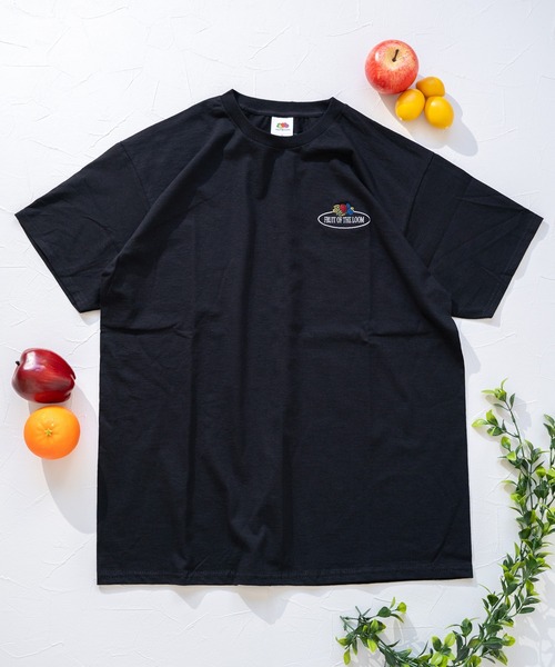FRUIT OF THE LOOM(フルーツオブザルーム)の「FTL Embroidery Tshirt 1 / ユニセックス / ジェンダーレス / 半袖Tシャツ / ワンポイント(Tシャツ/カットソー・メンズ・ホワイト/ブラック/グレー・S/M/L/XL)」の13枚目の写真