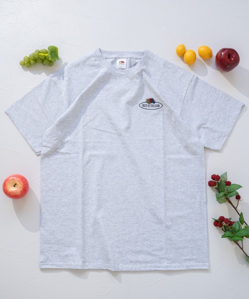 FRUIT OF THE LOOM(フルーツオブザルーム)の「FTL Embroidery Tshirt 1 / ユニセックス / ジェンダーレス / 半袖Tシャツ / ワンポイント(Tシャツ/カットソー・メンズ・ホワイト/ブラック/グレー・S/M/L/XL)」の14枚目の写真
