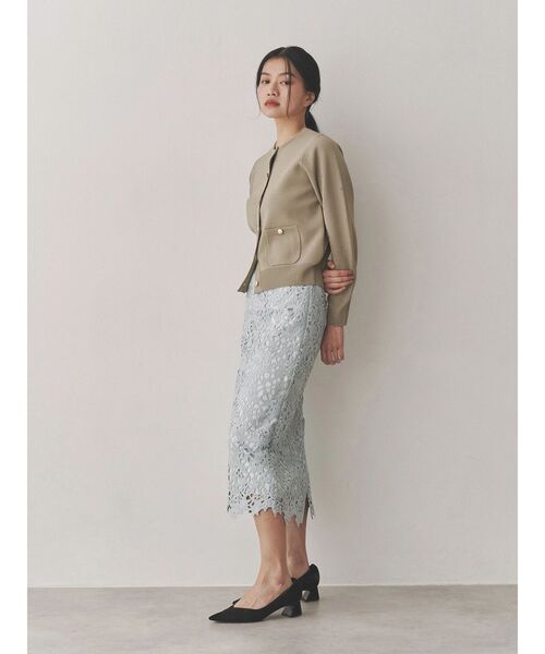 TONAL(トーナル)の「ケミカルレースタイトスカート(スカート・レディース・ブラック/ライトブルー/オフホワイト・SMALL/MEDIUM)」の19枚目の写真