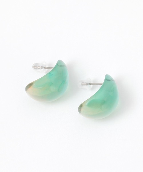 クリアグラデーションピアス（ピアス（両耳用））｜niko and