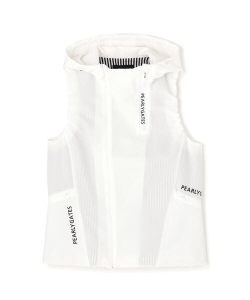 新品タグ付き　PEARLY GATES ギンガムストライプフルジップベスト PEARLY GATES（パーリーゲイツ）の「【PEARLY GATES】EVALET2WAY