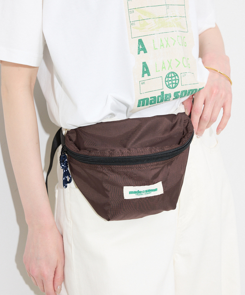 made some sports wear for SLOBE IENA バッグ made some sports wear for SLOBE IENA ナイロン LOGO BAG