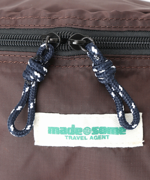 SLOBE IENA（スローブイエナ）の「made some sports wear for SLOBE IENA ウエストポーチ（ボディバッグ/ウエストポーチ・レディース・ベージュ/ブラウン・FREE）」の21枚目の写真