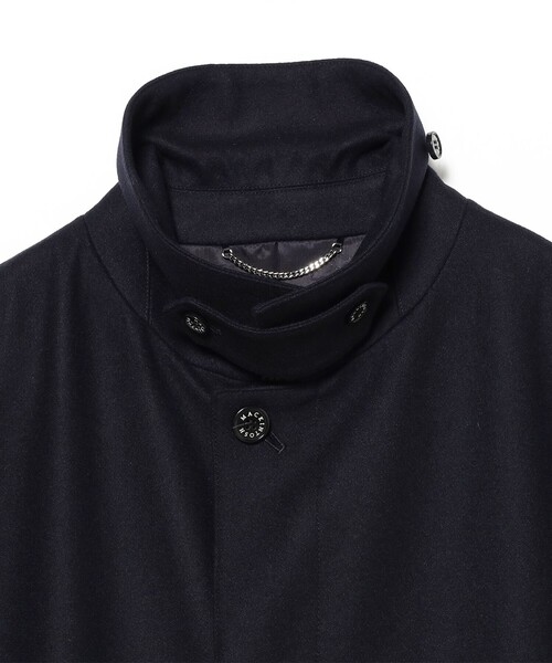 Mackintosh（マッキントッシュ）の「【ビームスの百名品】【別注】MACKINTOSH / DUNKELD ライトメルトン ステンカラーコート（その他アウター・メンズ・ブラック/ネイビー・34/36/38/40）」の8枚目の写真