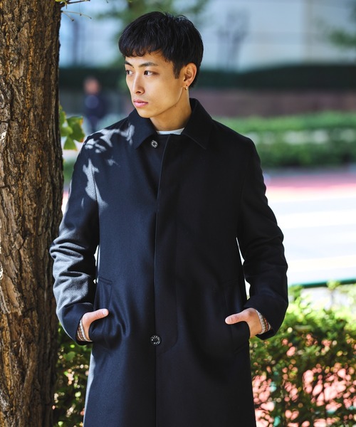 MACKINTOSH dunkeld ステンカラーコート ネイビー Mackintosh（マッキントッシュ） ステンカラーコート コート 別注