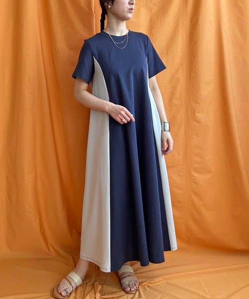 テントライン3カラーワンピース LHELBIE│Eimee Law & LHELBIE 公式