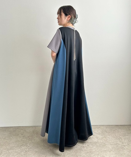 テントライン3カラーワンピース LHELBIE│Eimee Law & LHELBIE 公式