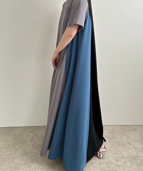 テントライン3カラーワンピース LHELBIE│Eimee Law & LHELBIE 公式