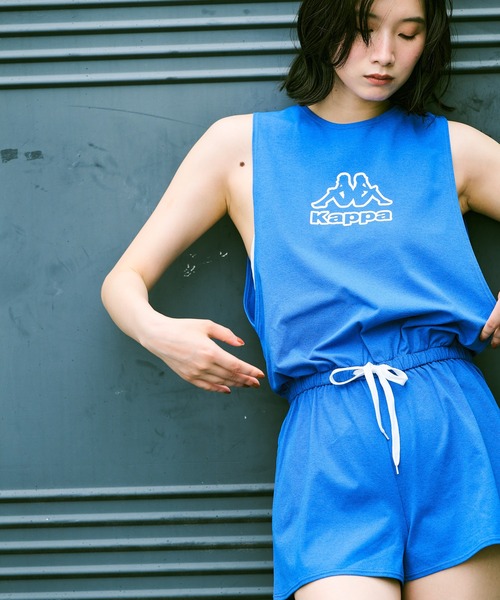 Kappa（カッパ）の「リブビキニ+カバ―アップ 3点セット水着（水着