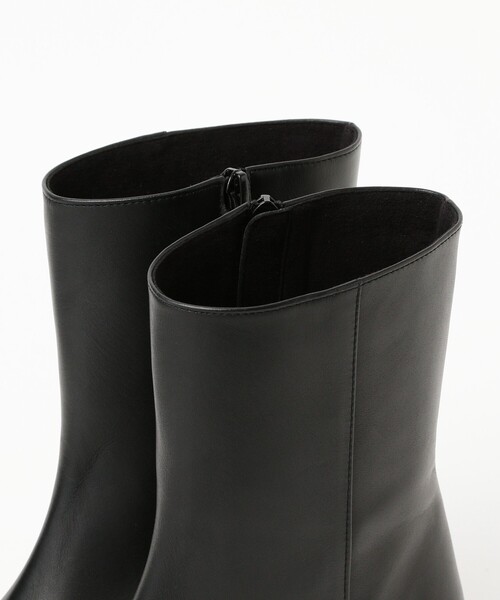 Demi-Luxe BEAMS(デミルクス ビームス)の「【1/1値下げ】アーモンドトゥ ブーツ(ブーツ・レディース・ブラック・38/37/36)」の4枚目の写真