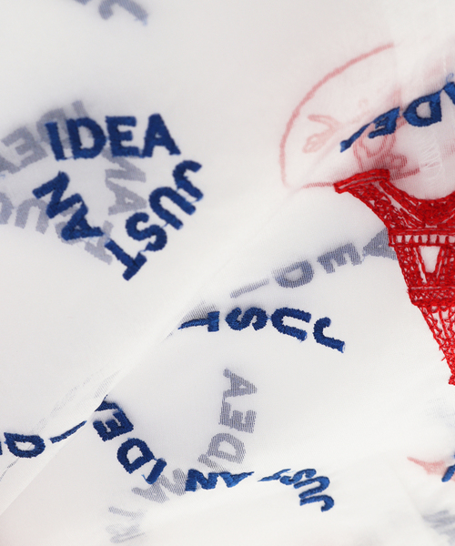 EDIFICE(エディフィス)の「JUST AN IDEA(ジャスト アン アイデア) × BRIGITTE TANAKA 別注 Organza BAG(トートバッグ・メンズ・その他・FREE)」の2枚目の写真