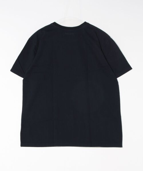 BLUE BLUE(ブルーブルー)の「CIRCLE BLUE ショートスリーブ Tシャツ(Tシャツ/カットソー・メンズ・ネイビー/ホワイト・LARGE/MEDIUM/SMALL/X-LARGE)」の3枚目の写真