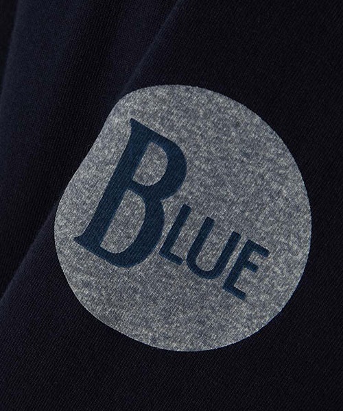 BLUE BLUE(ブルーブルー)の「CIRCLE BLUE ショートスリーブ Tシャツ(Tシャツ/カットソー・メンズ・ネイビー/ホワイト・LARGE/MEDIUM/SMALL/X-LARGE)」の10枚目の写真