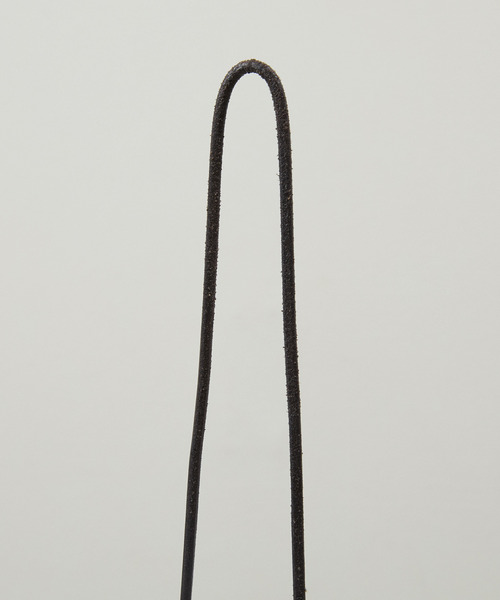 20/80(テゥエンティーエイティー)の「20/80 トゥエンティーエイティー / SHRINK LEATHER GAMAGUCHI SQUARE SHOULDER BAG シュリンクレザーがま口ショルダーバッグ / S079(ショルダーバッグ・メンズ・ブラック・FREE)」の12枚目の写真