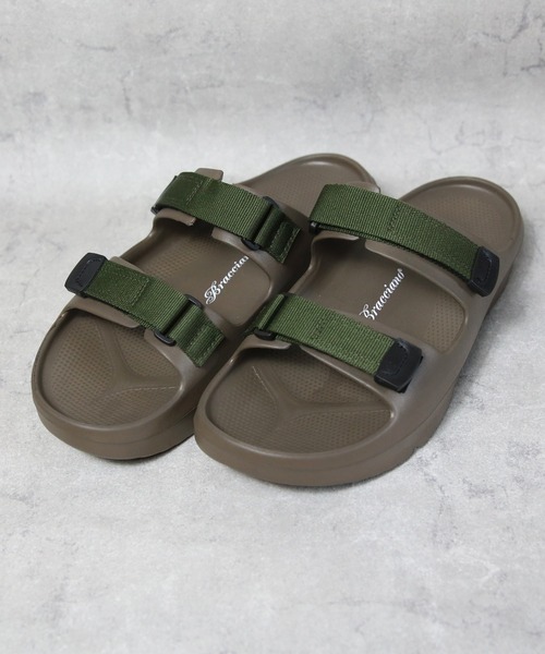 ８(eight)（エイト）の「超軽量ベルクロサンダル（サンダル・メンズ・ブラック/ホワイト/カーキ・X-LARGE/LARGE/MEDIUM）」の3枚目の写真
