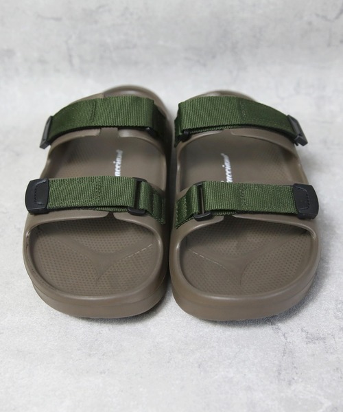 ８(eight)（エイト）の「超軽量ベルクロサンダル（サンダル・メンズ・ブラック/ホワイト/カーキ・X-LARGE/LARGE/MEDIUM）」の4枚目の写真