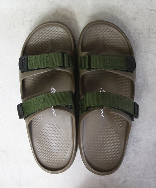 ８(eight)（エイト）の「超軽量ベルクロサンダル（サンダル・メンズ・ブラック/ホワイト/カーキ・X-LARGE/LARGE/MEDIUM）」の5枚目の写真