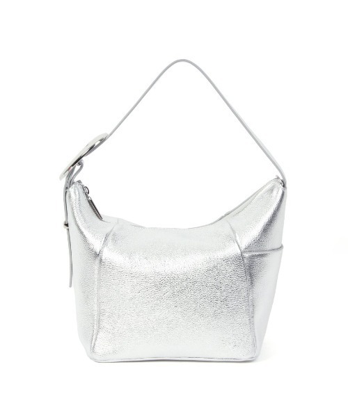 Beau're(ヴュレ)の「【BEAURE/ビュレ】Cow Leather ベルト ワンショルダー Bag(ショルダーバッグ・レディース・シルバー/サックスブルー/ブラック・FREE)」の14枚目の写真