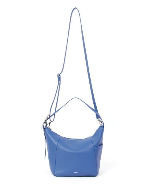 Beau're(ヴュレ)の「【BEAURE/ビュレ】Cow Leather ベルト ワンショルダー Bag(ショルダーバッグ・レディース・シルバー/サックスブルー/ブラック・FREE)」の11枚目の写真