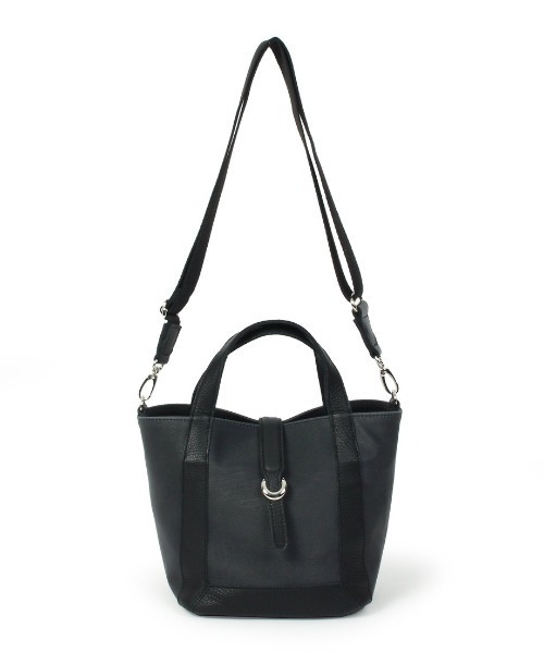 Beau're(ヴュレ)の「【BEAURE/ビュレ】Cow Leather ベルト ワンショルダー Bag(ショルダーバッグ・レディース・シルバー/サックスブルー/ブラック・FREE)」の10枚目の写真