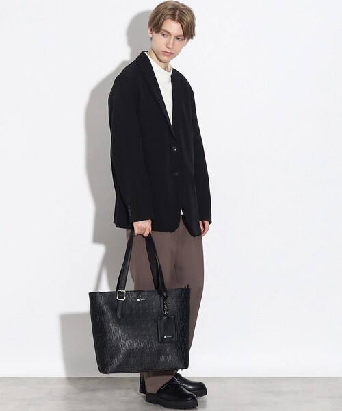 サフィアーノトートバッグ（パスケース付き）（トートバッグ）｜tk