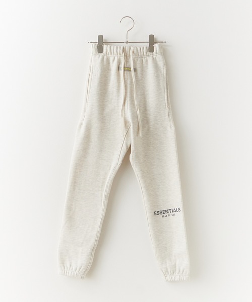 FOG ESSENTIALS(エフオージーエッセンシャルズ)の「FOG ESSENTIALS/エッセンシャルズ 21SSKIDS SWEAT PANTS スウェットパンツ(スウェットパンツ・キッズ・ベージュ/ダークベージュ/オートミール/モスグリーン/クリーム・S/M/XS)」の3枚目の写真
