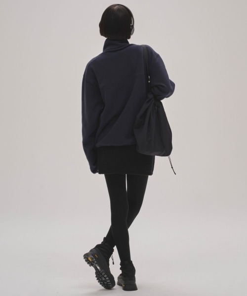 TODAYFUL（トゥデイフル）の「【TODAYFUL/トゥデイフル】Halfzip Fleece Pullover/ハーフジップフリースプルオーバー（その他トップス・レディース・ダークブラウン/ネイビー・FREE）」の15枚目の写真