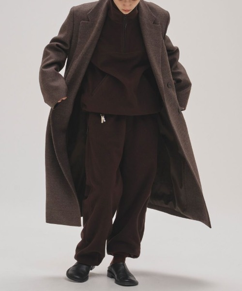 TODAYFUL（トゥデイフル）の「【TODAYFUL/トゥデイフル】Halfzip Fleece Pullover/ハーフジップフリースプルオーバー（その他トップス・レディース・ダークブラウン/ネイビー・FREE）」の5枚目の写真