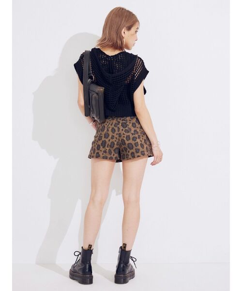 EVRIS（エヴリス）の「ツイルショートパンツ（その他パンツ・レディース・その他1/ブラック・MEDIUM/SMALL）」の8枚目の写真