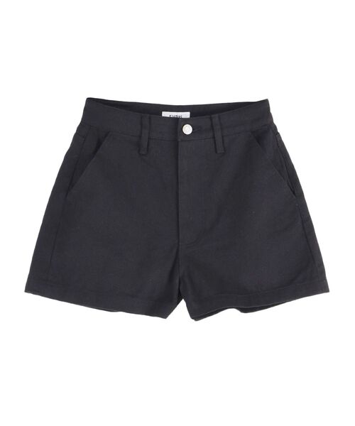 EVRIS（エヴリス）の「ツイルショートパンツ（その他パンツ・レディース・その他1/ブラック・MEDIUM/SMALL）」の12枚目の写真