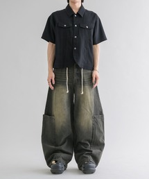 epnok(GvmbN)́yEPNKzLarge pocket easy denim pants / [W|PbgC[W[fjpc(fjpc)