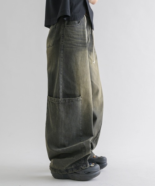 enof expandable denim pants デニムパンツ ENOF（イナフ）の「expandable denim pants（デニムパンツ