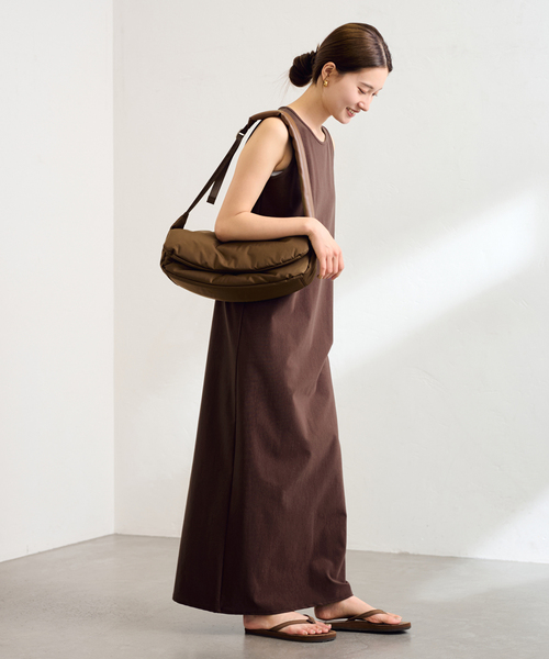 FRAMeWORK（フレームワーク）の「トリコットタンクドレス（ワンピース・レディース・ブラック/ブラウン/イエロー・36/38）」の13枚目の写真